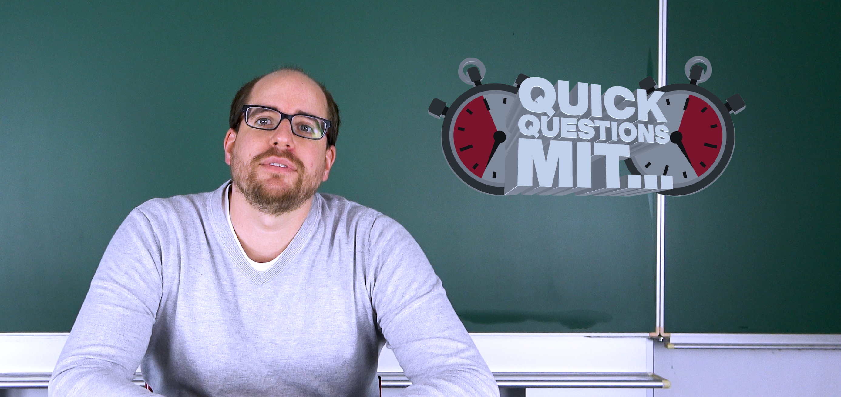 Quick Questions mit Herrn Franke